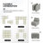 Upholstered L-Shaped Sectional Reversible-1181794910