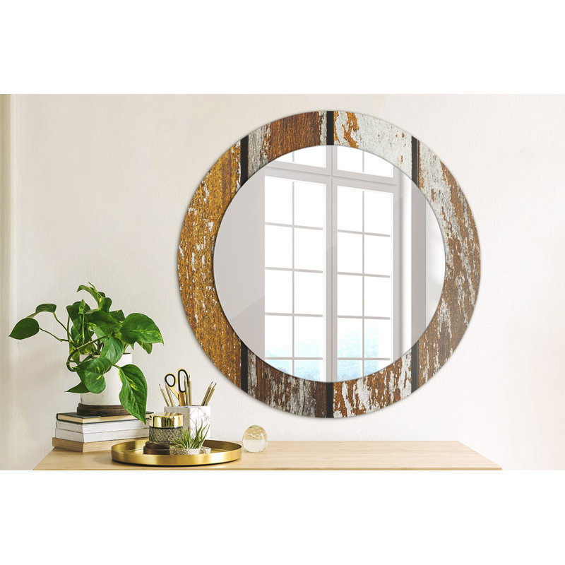 Huldar Glass Flat Wall Mirror