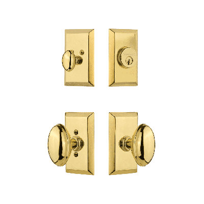 Nostalgic Warehouse Studio Entry Set with Homestead Knob