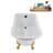 58" Streamlin Clawfoot Tub,Tray,Drain, Clawfeet-101628929-102219861