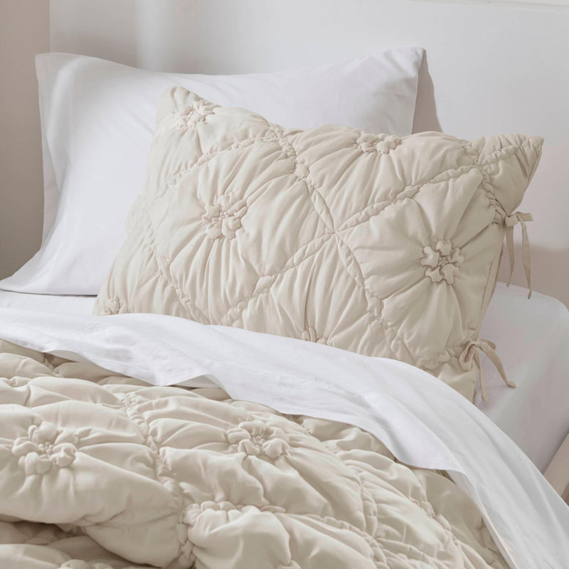 2PCS Twin Comforter Set, Twin Comforter + 1 Standard Sham