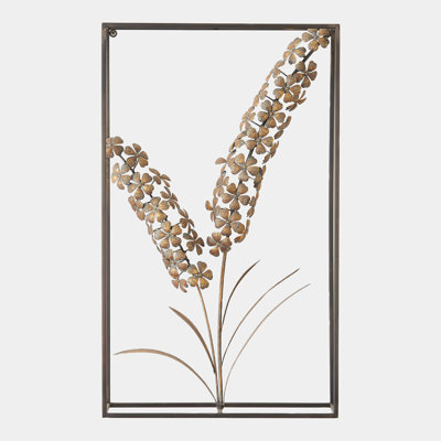 Lavender Wall Decor-Antique Gold