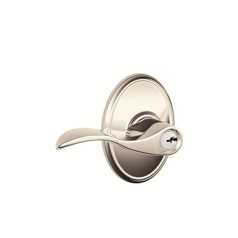 Accent Lever with Wakefield Trim Keyed Entry Lock, Yes, Aged Bronze