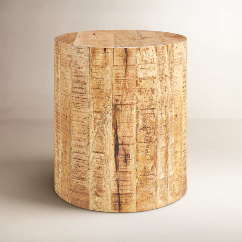 Pietra Modern End Table, Natural