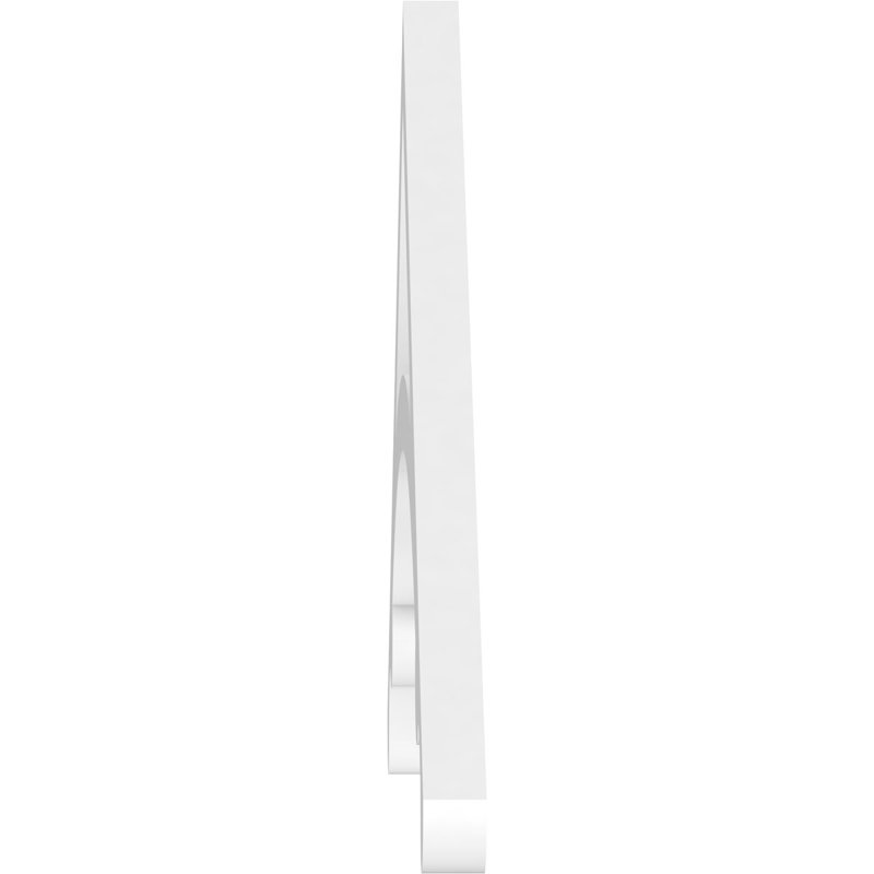 Pignon en PVC de qualité architecturale Legacy, H 13,5 po x l 36 po x P 1 po, 9 / 12