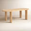Katia 91" Solid Wood Dining Table-1914946344