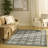 Maridee Blue Modern Indoor Rug-571280209