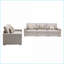 Canapés et canapés 95,5 po Nolan Ensemble de causeuse 67 "avec coussins et pieds interchangeables 67" | Beige | Lin
