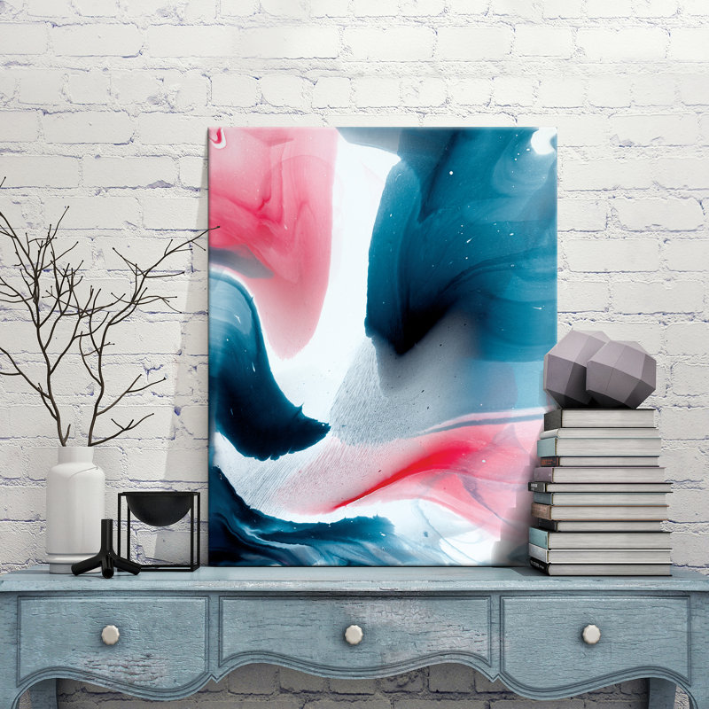 Chalie MacRae - Print on Canvas, 51cm H x 41cm W, Black