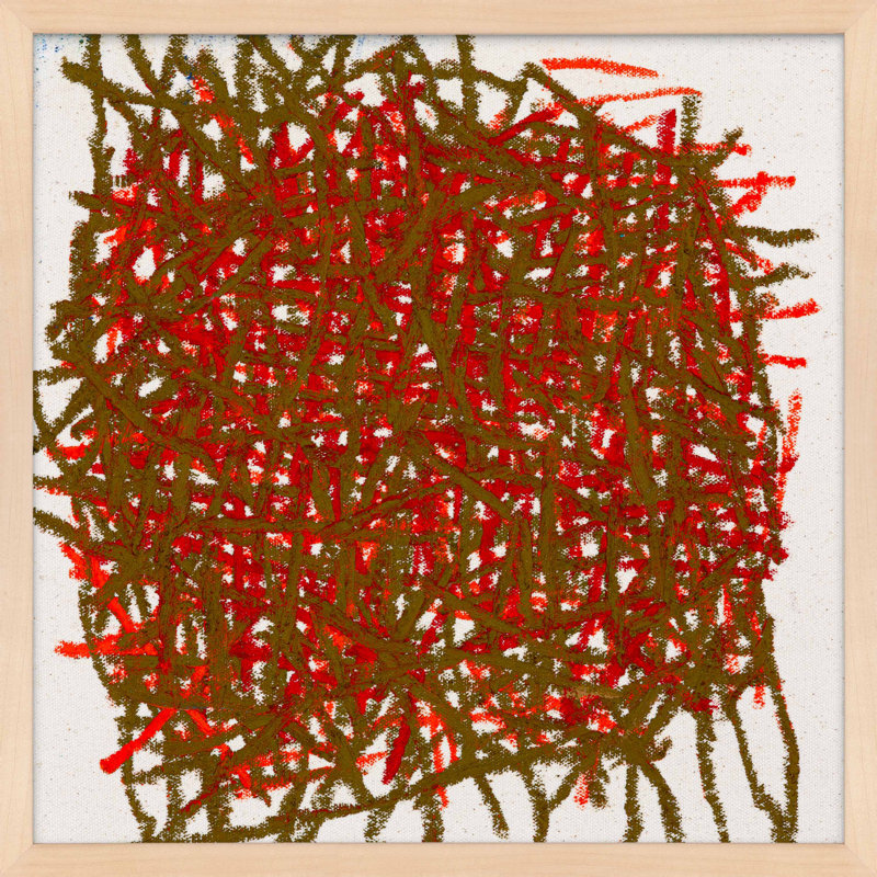 Thicket Print by Stephanie Dennis, Maple, 10" H x 10" W  x 1.25" D