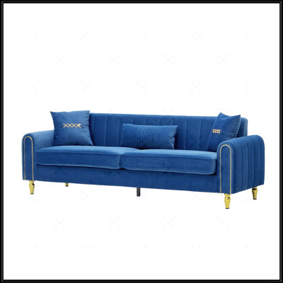 87.4 Inches Modern Sofa Couch