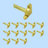 40" Carpet Rod for Stair Runner Set