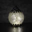 Ornate Moroccan Styles Gold & Silver Glass Lanterns-2091947543