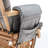 Glider Rocker Replacement Cushions With Storage Pocket, 5PCS, Soft Velvet Thickened, Washable Nonslip, Universal For Use In Glider Rocking Chair, Grey-1329416159