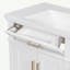 36-Inch Bathroom Vanity With Resin Sink, Modern Bathroom Cabinet, Featuring Two Soft Close Doors And Four Drawers-429741616