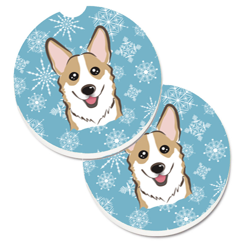 Sous-verre de voiture de neige, Sable Corgi