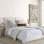 Seville 4-Piece Velvet Fabric Quilt Set
