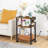 25.2'' H X 16.5'' W Mobile Printer Stand with Charging Station