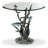 Basden Glass Top End Table