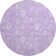 Premium Machine Washable Prisco Lilac Rug
