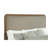 Verona Walnut Upholstered Queen Panel Bed