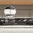 Sofia MidCentury Modern Arch Stripe Two-Tone High-Low Black/White Rug-1992632262