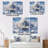 Traditional Buildings & Architecture Wall Decor on Metal