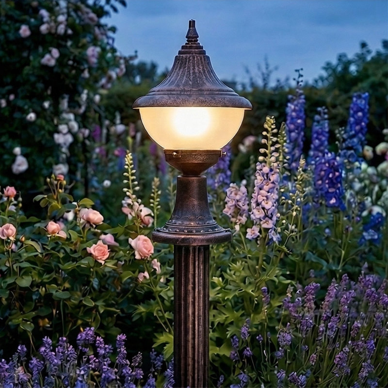 Pilier antique cuivré