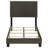 Boyd Upholstered Queen Panel Bed Charcoal-106957846-106957849