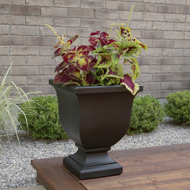 Danetra Pot Planter, Black