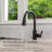 Pull Down Single Handle Kitchen Faucet-90212886