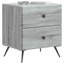 43cm W Manufactured Wood Bedside Table-715590114