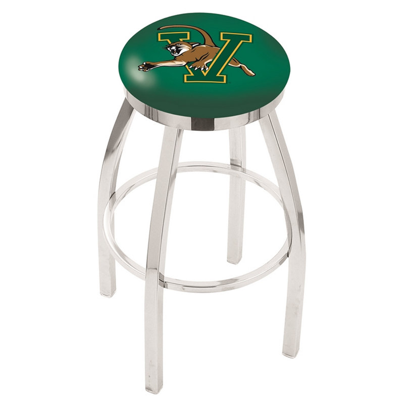 Tabouret tournant 36 "NCAA, Vermont, Chrome