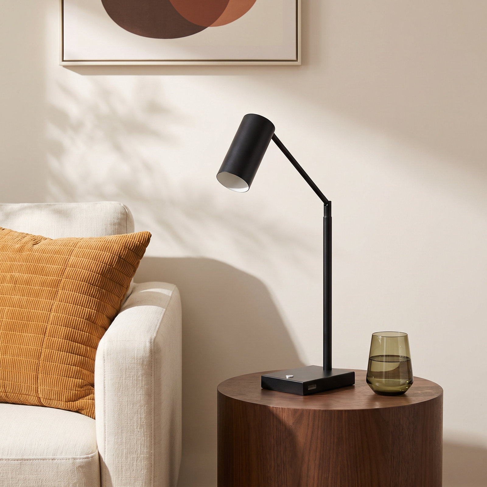 Koen Adjustable Metal USB Desk Lamp