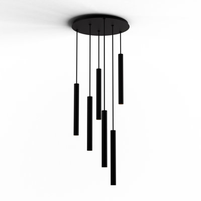 6 - Light LED Pendant