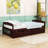Kristle Twin 2 Drawers Wood Platform Bed-874032602