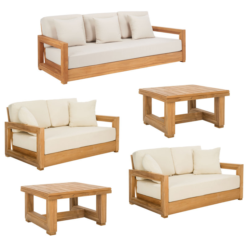 Melrose 5 Piece Outdoor Conversation Set