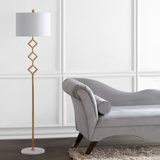 Conor 61.5'' Gold Leaf Traditional Floor Lamp