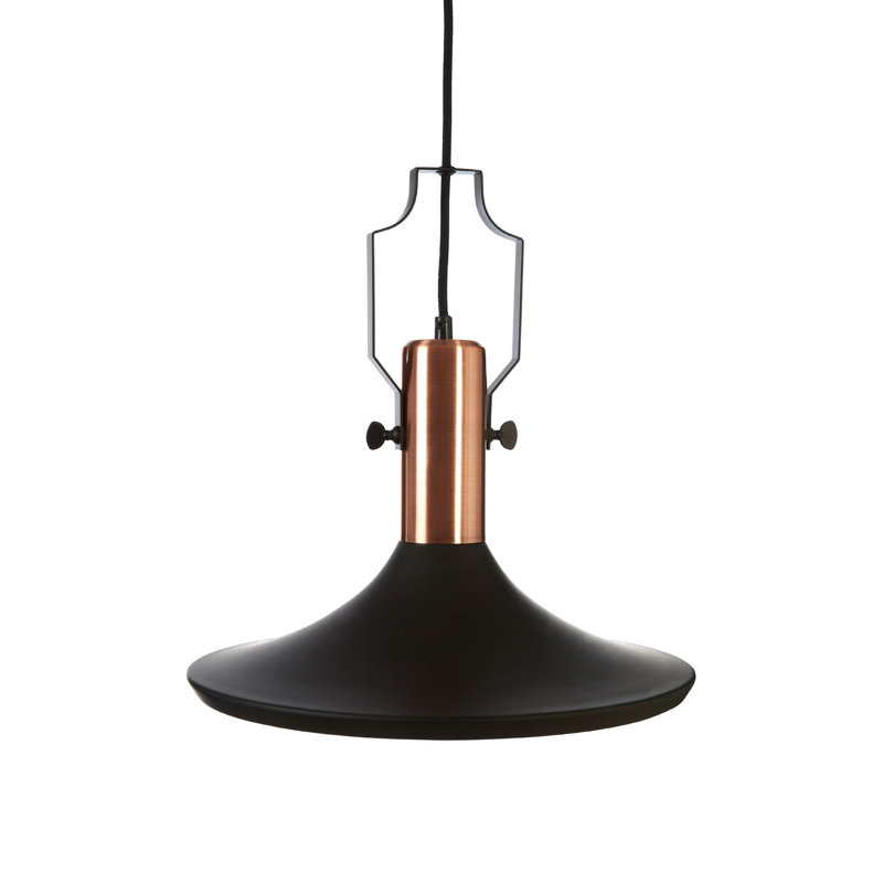 Arlo 1 - Light Black Cone Pendant