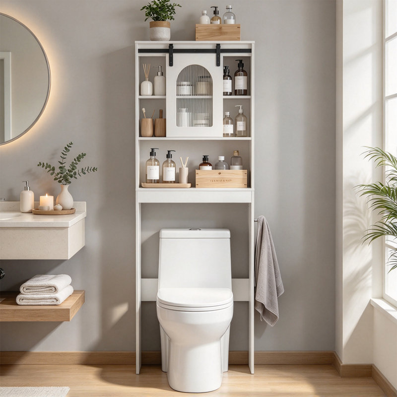Over the Toilet Storage Cabinet