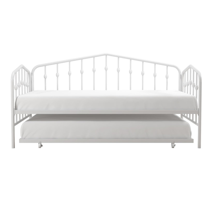 Bushwick Metal Daybed, White