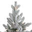 Arbre de Noël artificiel épinette en pot 4 pi pré-éclairé en pot Saratoga