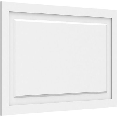 Panneau mural Harrison 3D en blanc
