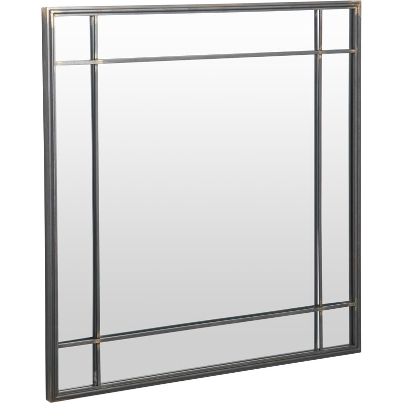 Iron Square Wall Mirror