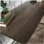 L-Shaped Desk with Rustic Style, Brown finish