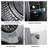 Boyel Living 6.6 Cubic Feet Ventless Electric Stackable Dryer with Sensor Dry