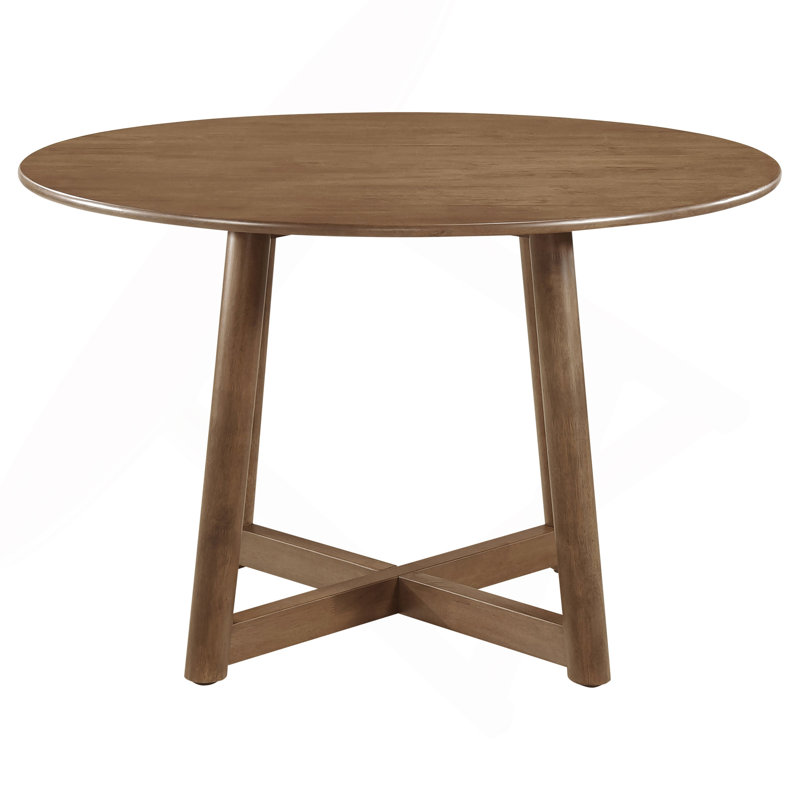 Table de salle à manger en bois de noyer guinéen