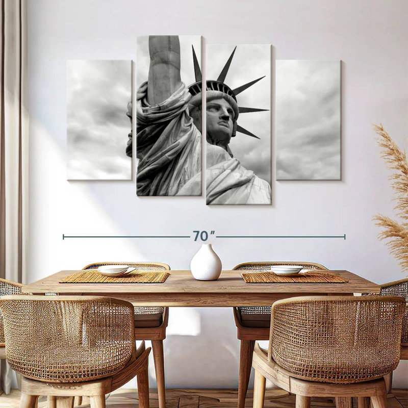 Nicci Overcast Liberty Statue, 42" H x 68" W