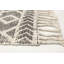 Tapis gris nouvel âge en laine 4 pi 11 po x 8 pi 3 po Brandenn