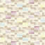 Tapis en polyester tissé à la machine Mckeown en beige / mauve / bleu-509040362